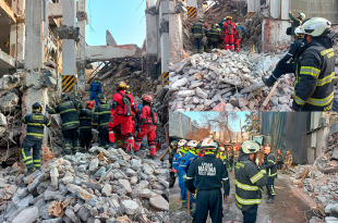 Autoridades continúan con las labores de recuperación y rescate de los cuerpos.