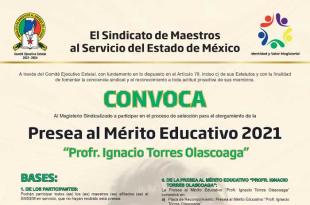 Presea al Mérito Educativo 2021 “Prof. Ignacio Torres Olascoaga”