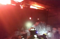 #Video: Fuerte incendio de bodega en Toluca