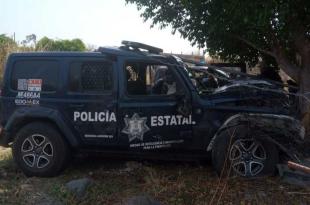 El choque ocurrió alrededor de las 12:00 horas sobre la carretera Piedra Parada,