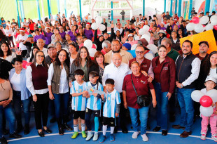 Pérez Cruz destacó que la rehabilitación de parques va más allá de acciones estéticas, al señalar que estos espacios deben convertirse en puntos de convivencia comunitaria.