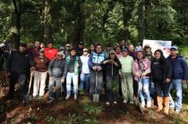 Lerma plantó 2 mil 500 árboles en Salazar durante la Jornada Nacional de Reforestación 2026.