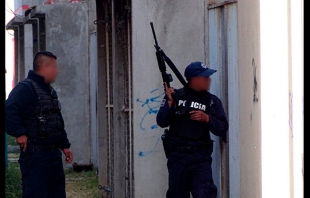 A balazos y pedradas reciben a policías en Almoloya de Juárez
