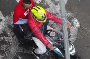 #Video: Detienen a dos “moto-ratones” en pleno centro de Toluca