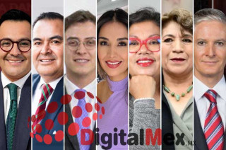 Daniel Sibaja, Joel González, Carlos Brito, Magda Bastida, Claudia González, Delfina Gómez, Alfredo Del Mazo