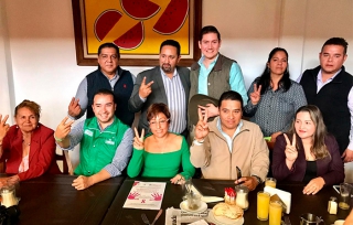 Regidores del PES se alejan de Morena por conflictos internos y se incorporan al PVEM
