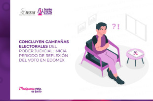 Anuncio oficial sobre el inicio de la veda electoral  en el Edoméx