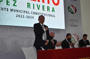 Toma de Protesta de Rigoberto López Rivera como presidente de #Tejupilco