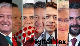AMLO, Jaime Cervantes, Fernando Vilchis, Higinio Martínez, Mario Delgado, Bertha Luján, Darwin Eslava
