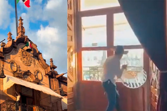 Video: Protestas y tensión en Michoacán tras el asesinato de Carlos Manzo; manifestantes irrumpen en Palacio de Gobierno