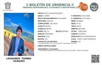 El joven de 15 años fue reportado como desaparecido en Tlalnepantla