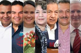 Rigoberto Vargas Cervantes, Enrique Vargas, Alejandra del Moral, Delfina Gómez, Higinio Martínez, Alfredo Jaimes Benítez, Alfredo del Mazo