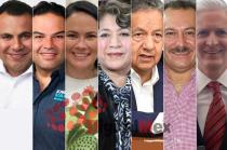 Rigoberto Vargas Cervantes, Enrique Vargas, Alejandra del Moral, Delfina Gómez, Higinio Martínez, Alfredo Jaimes Benítez, Alfredo del Mazo