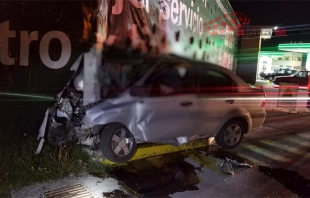 #Terrible: Muere conductor al chocar en la #Toluca-Atlacomulco
