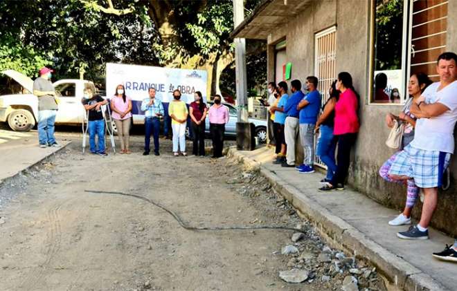 Los trabajos se hicieron en el Fraccionamiento Los Tulipanes y en Rincón de Aguirre