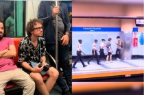 La detención ocurrió mientras el influencer se encontraba en el metro de la ciudad, 