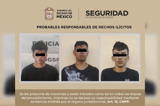 De acuerdo con las primeras averiguaciones, dos de los detenidos podrían pertenecer a un grupo criminal con orígenes en el estado de Jalisco.