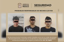 De acuerdo con las primeras averiguaciones, dos de los detenidos podrían pertenecer a un grupo criminal con orígenes en el estado de Jalisco.
