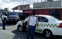 #Toluca: Crecen asaltos a taxis durante cuarentena