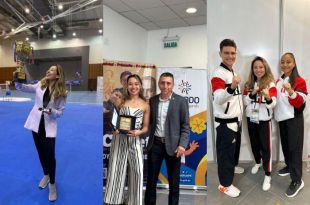 La joven acudió como entrenadora de Tae Kwon Do en los Juegos Panamericanos de Santiago de Chile 2023.