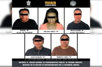 Los cinco detenidos fueron vinculados a proceso por su probable participación en un homicidio ocurrido en Tecámac.