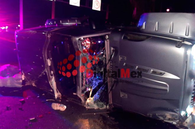 Brutal accidente en Toluca-Tenango