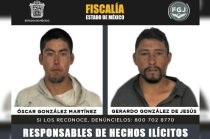 Los dos hombres fueron detenidos en Aculco tras ser señalados por el secuestro de dos personas.