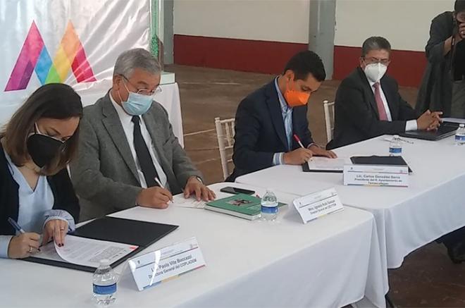 Carlos González Berra, asumió estar en la mejor disposición de hacer un trabajo en conjunto con los alcaldes de la region sur