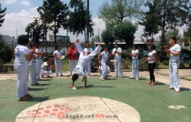 Presentan muestra de Capoeira  en Facultad de Humanidades