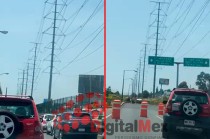 #Video: ¡Precaución! Tráfico lento en Las Torres por labores de mantenimiento