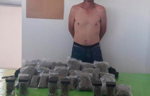 Detienen a narcomenudista en inmediaciones de CU en Toluca