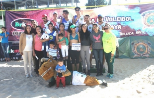 Culminó primer torneo en Toluca de voleibol de playa