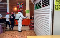 #Video: Desinfectan lugares públicos en #ValleDeBravo