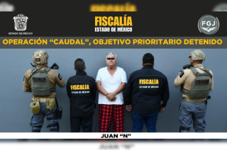 La Fiscalía detuvo a Juan “N”, presunto implicado en huachicoleo de agua