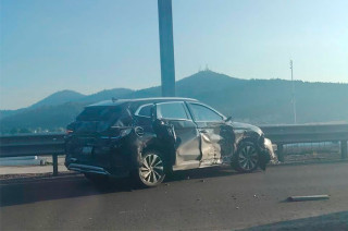 #Video: ¡Alerta! Múltiples carambolas causan caos vial en la México-Toluca