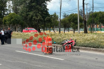 Su acompañante fue trasladado a un hospital para recibir atención médica.