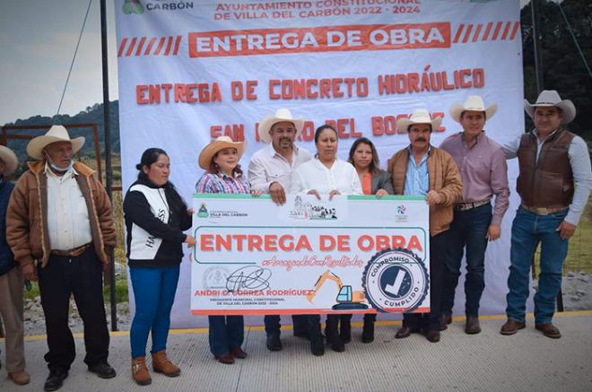 Andri G. Correa agradeció el apoyo permanente que su cabildo brinda a las familias villacarbonenses para que el municipio tenga mejores condiciones de vida.