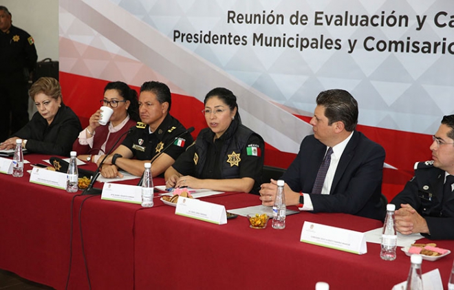 Se reúnen en Metepec alcaldes para abordar temas de seguridad pública