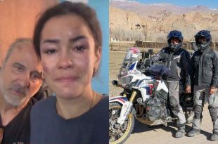 Este martes la biker informó a través de su cuenta de Instagram que los responsables fueron detenidos por la Policía del este de la India