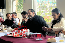 Francisco Vázquez Rodríguez, presidente de la Junta de Coordinación Política del Congreso del Estado de México, durante la presentación de la agenda de revisión de la reforma electoral local.