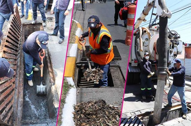 El objetivo es evitar encharcamientos o inundaciones