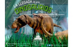 Corte de circulación en Toluca; llegan dinosaurios