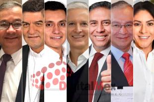 Ignacio Rubí, Raúl Gómez, Carlos González, Alfredo del Mazo, Juan Rodolfo Sánchez, Raymundo Martínez, Karla Fiesco