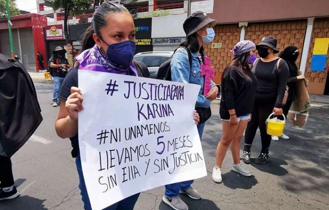 Ante la desesperación este lunes su hermana salió a las calles de la capital mexiquense 