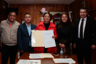 Documento oficial de la escritura pública que otorga certeza jurídica a la Casa de Cultura “Químico José Donaciano Morales y Mier”