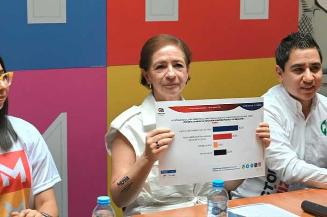 Moya Marín enfatizó que este equipo está listo para ganar la elección del próximo 2 de junio 