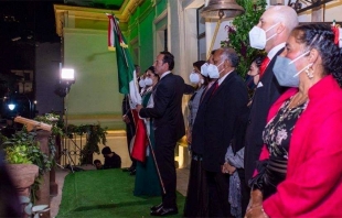 #ValleDeBravo: Encabeza alcalde tradicional ceremonia del aniversario de Independencia
