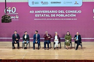 Alcalde de Lerma destaca labor del Consejo Estatal de Población en su 40 aniversario