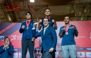 El pugilista mexiquense Héctor Aguirre, consigue boleto al preolímpico de Argentina