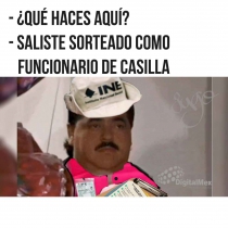 Funcionario de casilla